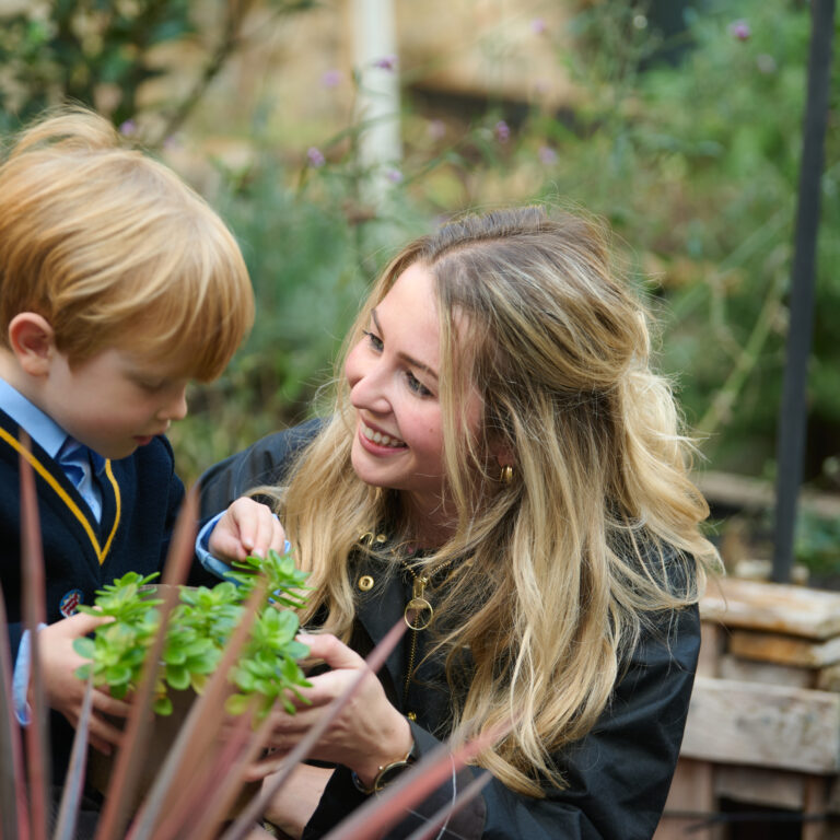 Dolphin School London joy garden outdoor learning